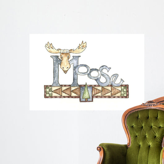 Moose Wall Decal