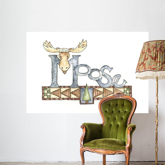 Moose Wall Decal