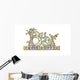 Bear Wall Decal Design 1