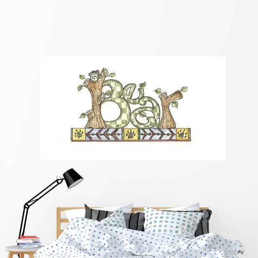 Bear Wall Decal Design 1