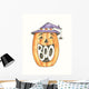 Boo Pumpkin Wall Decal