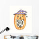 Boo Pumpkin Wall Decal