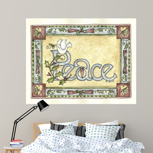 Peace Wall Decal Design 3