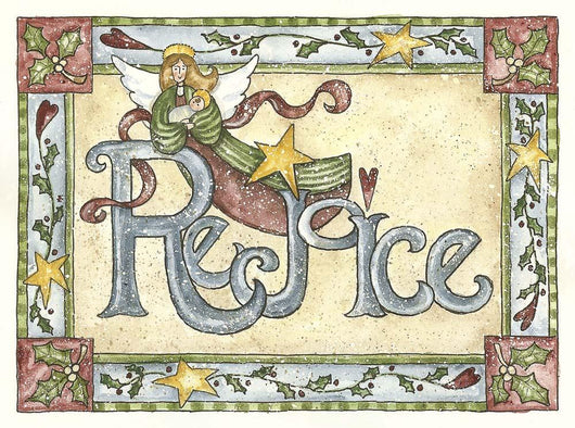 Rejoice Wall Decal Design 2