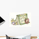 Bookworm Book Wall Decal