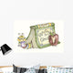 Bookworm Book Wall Decal