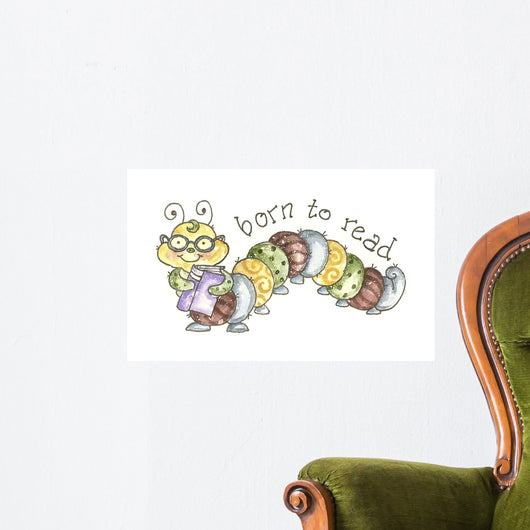 Born to Read Wall Decal