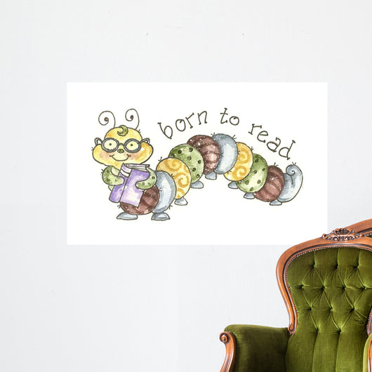 Born to Read Wall Decal