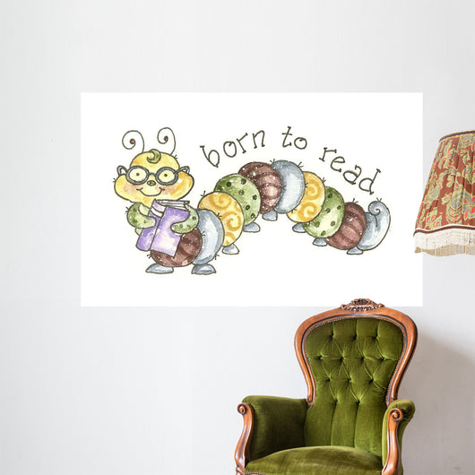 Born to Read Wall Decal