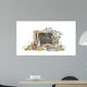 Chalkboard with Bell Wall Decal
