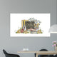 Chalkboard with Bell Wall Decal