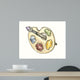 School Art Palette Wall Decal