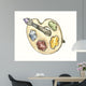 School Art Palette Wall Decal