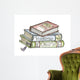 School Books Wall Decal