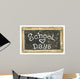 School Chalkboard Wall Decal