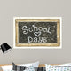 School Chalkboard Wall Decal