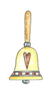 School Handbell Wall Decal