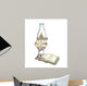 School Lamp Book Wall Decal