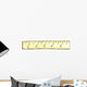 School Ruler Wall Decal