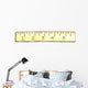 School Ruler Wall Decal
