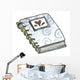 School Spiral Notebook Wall Decal