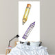 School Two Crayons Wall Decal