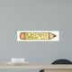 Welcome Pencil Wall Decal