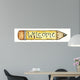 Welcome Pencil Wall Decal