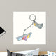 Graduate Keychain Wall Decal