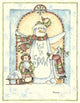 Let It Snow Penguins Wall Decal