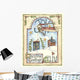 Spreading Christmas Joy Penguin Wall Decal