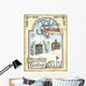 Spreading Christmas Joy Penguin Wall Decal
