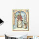 Little Penguin Holding Tree Wall Decal