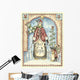 Little Penguin Holding Tree Wall Decal