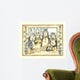 Noel 4 Penguins Wall Decal