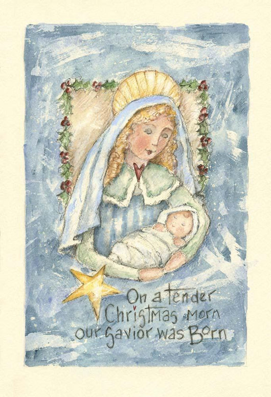 Tender Christmas Morn Wall Decal
