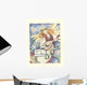 Angel with Guitar Glory Wall Decal