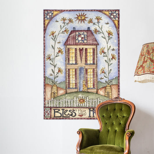 Bless This Home Wall Decal