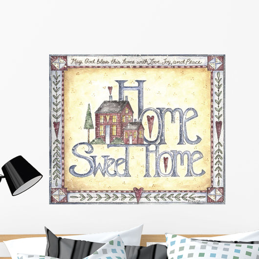 May God Bless This Wall Decal