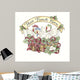 Three French Hens Wall Decal