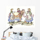 Eight Maids Milking Wall Decal Design 2