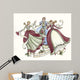 Eleven Ladies Dancing Wall Decal