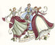 Eleven Ladies Dancing Wall Decal
