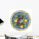 Partridge Tree Skirt Wall Decal