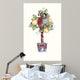 Partridge Stocking Wall Decal
