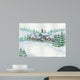 Country Setting Winter Wall Decal