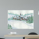 Country Setting Winter Wall Decal