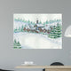Country Setting Winter Wall Decal