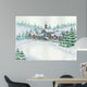 Country Setting Winter Wall Decal