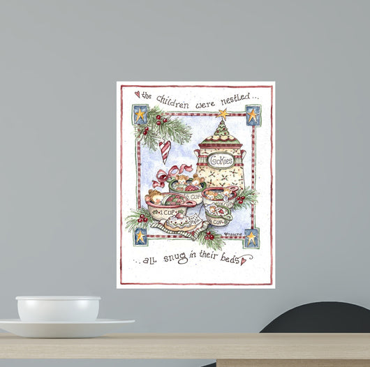 Children Were Nestled Wall Decal